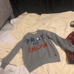 Aviator nation gray sweater